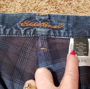 Eddie Bauer Flannel Lined Jeans 32x32
